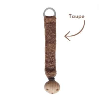 Chewies and More - Animal - Teddy - Clip - Taupe/Rugbord