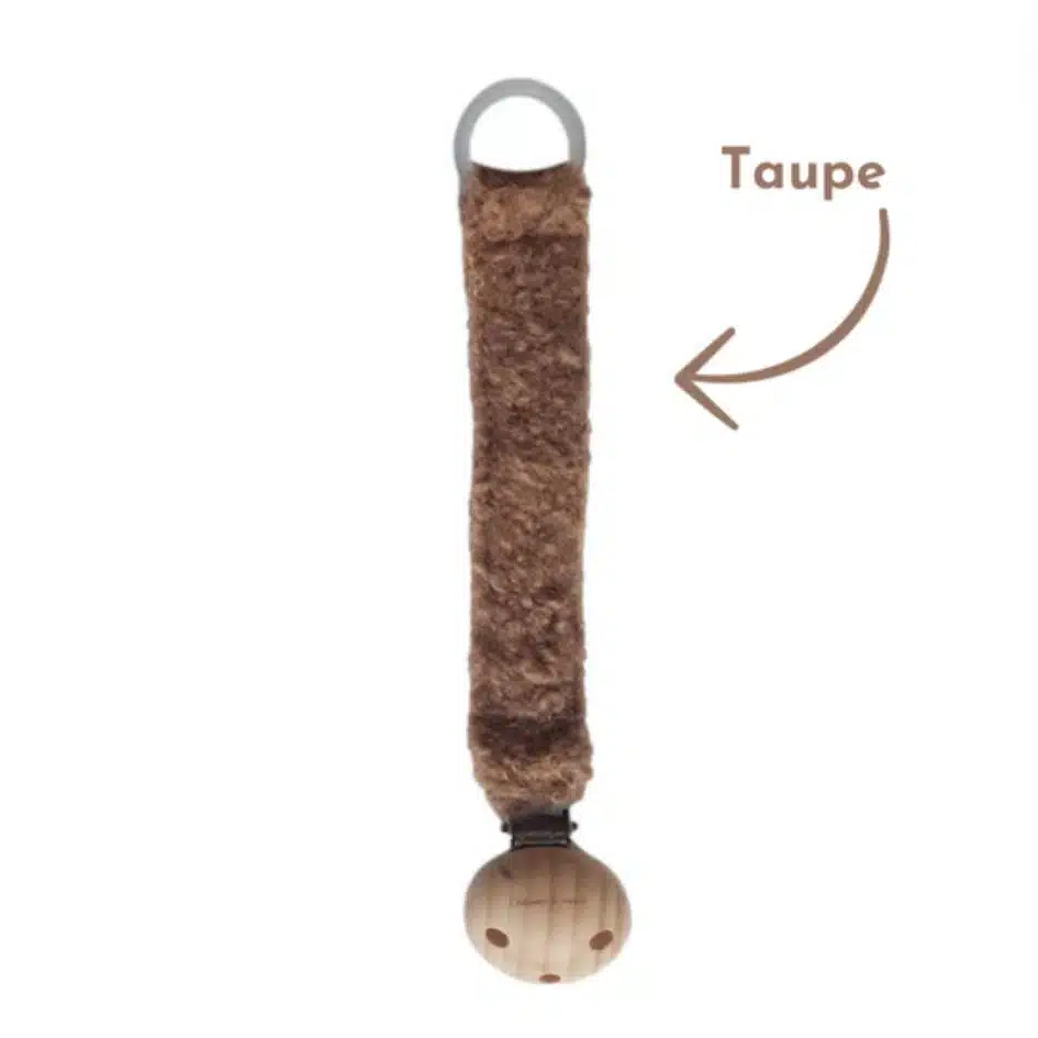 Chewies and More - Animal - Teddy - Clip - Taupe/Rugbord