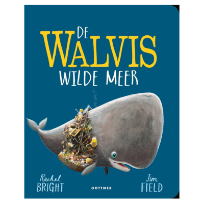 De walvis wilde meer (kartonboek)