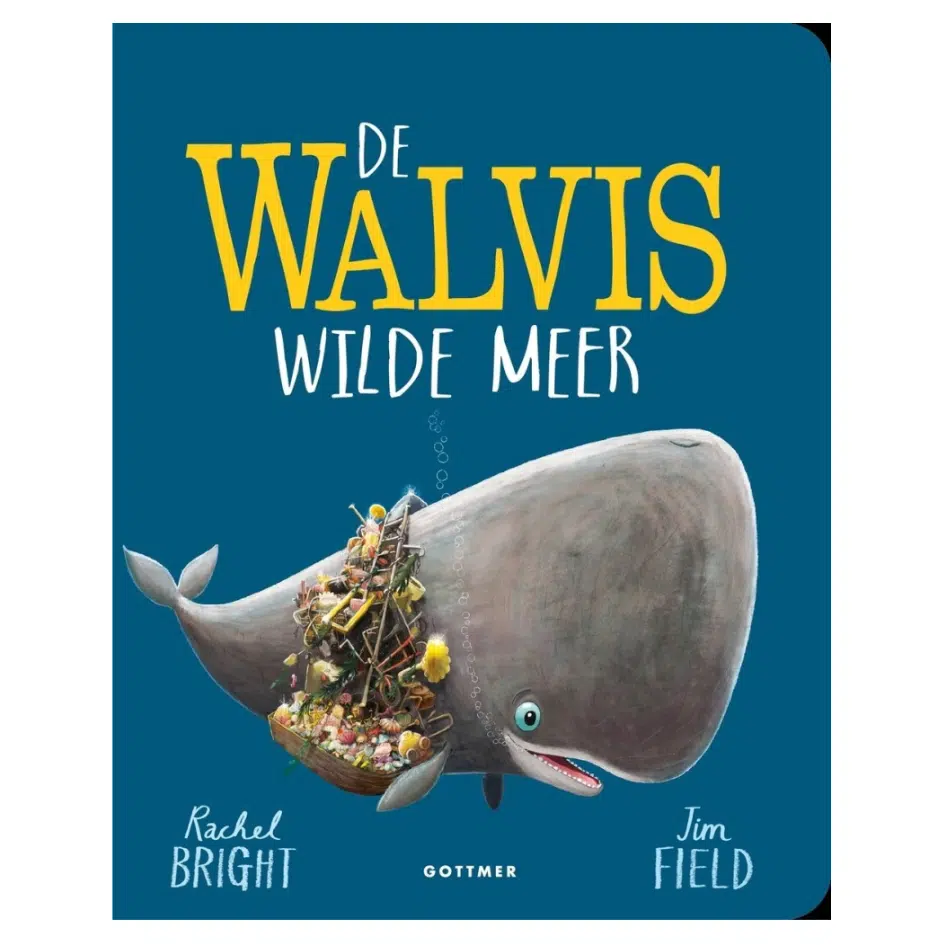 De walvis wilde meer (kartonboek)