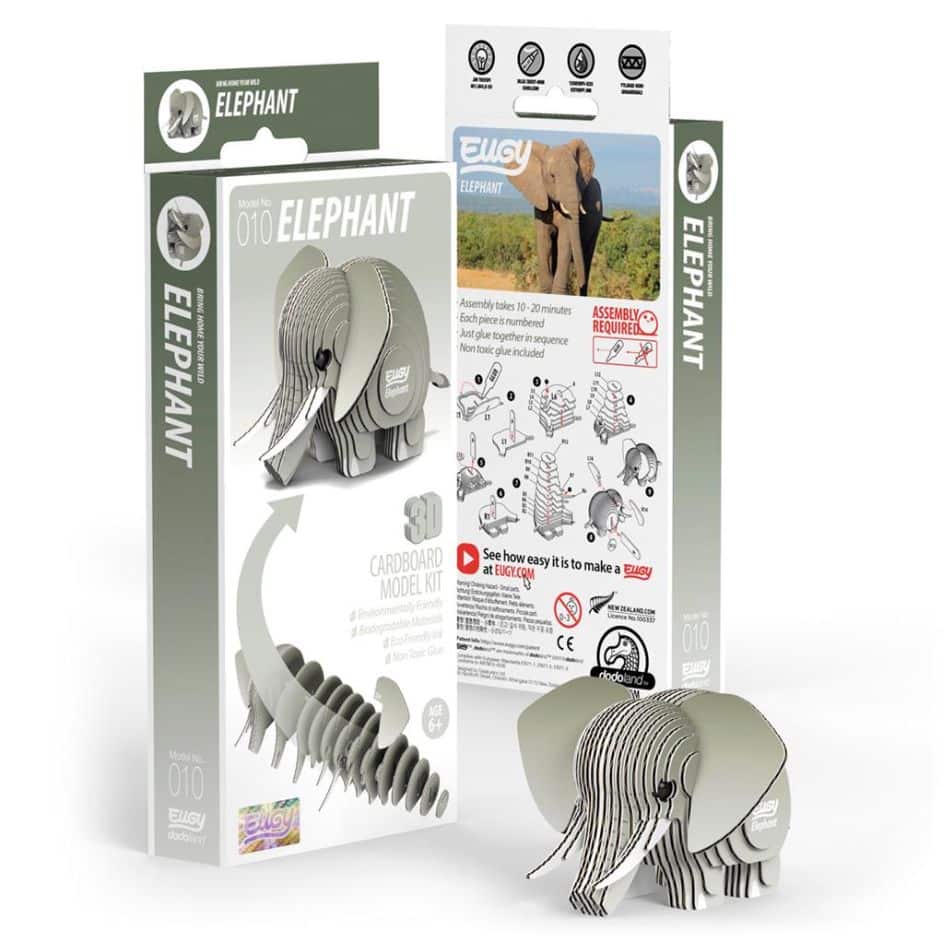 Eugy - 3D Puzzel - Olifant