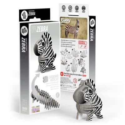 Eugy - 3D Puzzel - Zebra