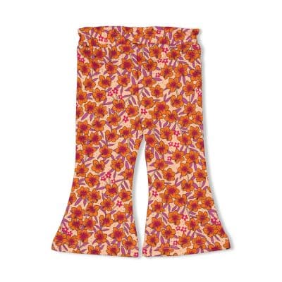 Feetje - Flare broek AOP - Love Peace Aloha