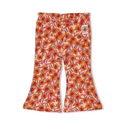 Feetje - Flare broek AOP - Love Peace Aloha
