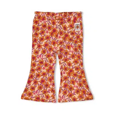 Feetje - Flare broek AOP - Love Peace Aloha