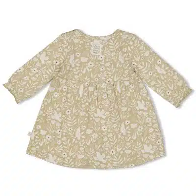 Feetje - Jurk crinkle AOP l/m - Let Your Dreams Blossom