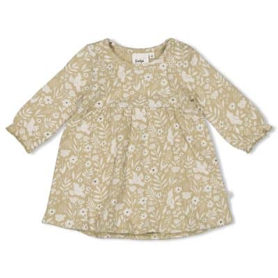 Feetje - Jurk crinkle AOP l/m - Let Your Dreams Blossom