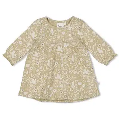 Feetje - Jurk crinkle AOP l/m - Let Your Dreams Blossom