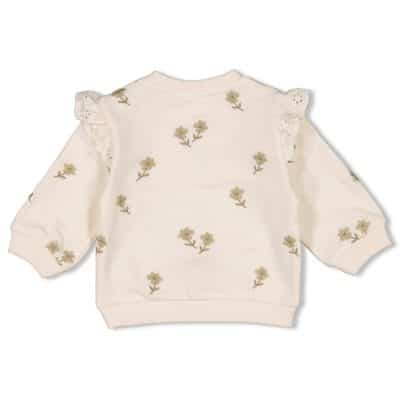 Feetje - Sweater AO embroidery relaxed fit - Let Your Dreams Blossom