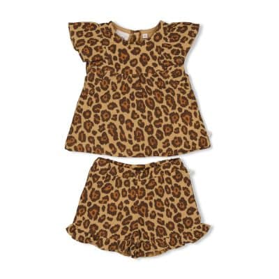 Feetje - Top + short mousseline AOP - Summer Woven