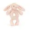 Jellycat - Bashful Blush Bunny Ring Rattle