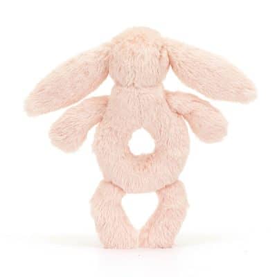 Jellycat - Bashful Blush Bunny Ring Rattle