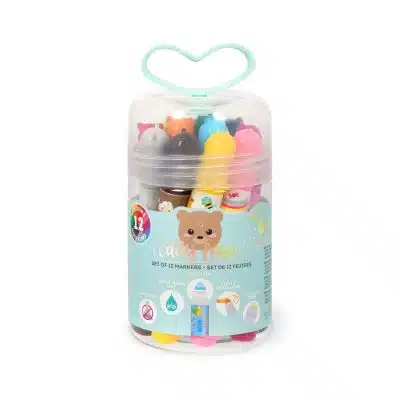 Legami - Teddy Friends - Set 12 Markers - Teddy Bear