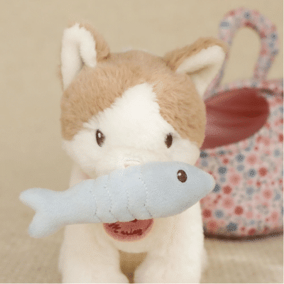 Little Dutch - Knuffelkat Marley in tas GRS