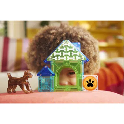 Magna-Tiles - Dog house - 13 Piece Set