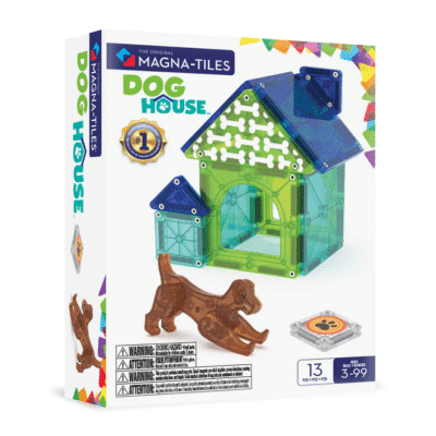 Magna-Tiles - Dog house - 13 Piece Set