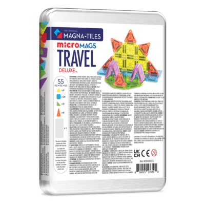 Magna-Tiles - Travel Set Deluxe - 55 piece