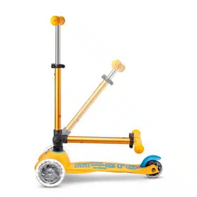 Micro Step - Mini Deluxe LED inklapbaar - Abrikoos - Limited Edition