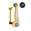 Micro Step - Mini Deluxe LED inklapbaar - Abrikoos - Limited Edition