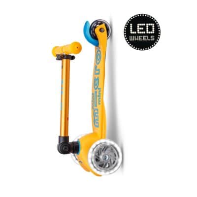 Micro Step - Mini Deluxe LED inklapbaar - Abrikoos - Limited Edition