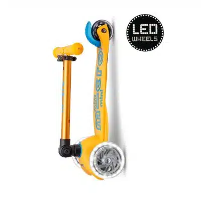 Micro Step - Mini Deluxe LED inklapbaar - Abrikoos - Limited Edition