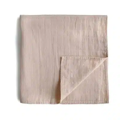 Mushie - Muslin Swaddle - Blush