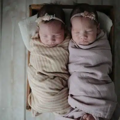 Muslin Swaddle - Soft Mauve