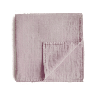 Muslin Swaddle - Soft Mauve