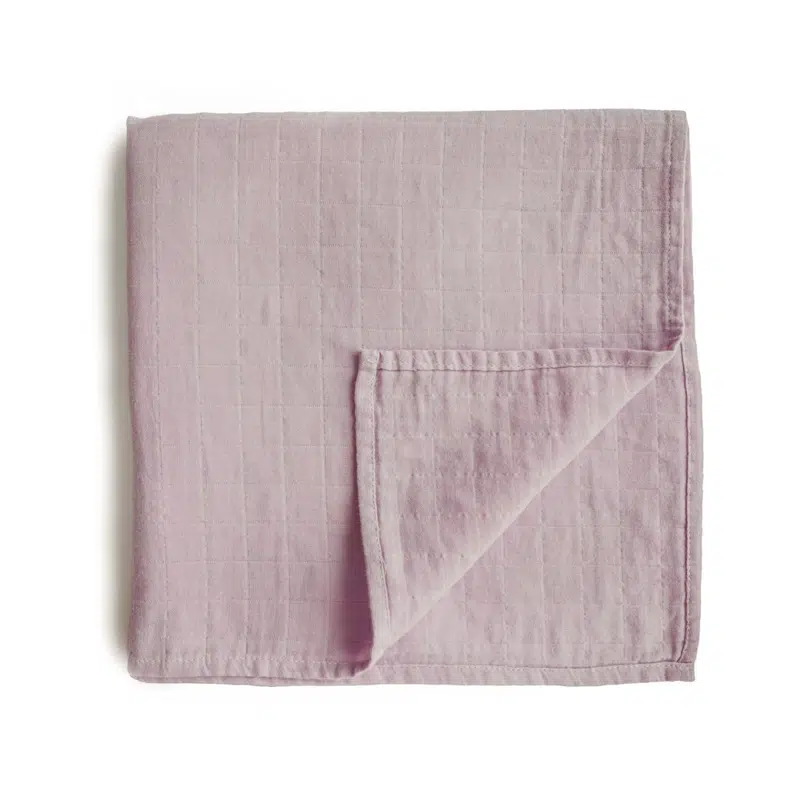 Muslin Swaddle - Soft Mauve