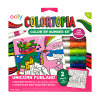 Ooly - Colortopia Paint Marker By Number Kit - Unicorn Funland