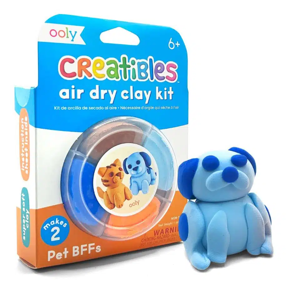 Ooly - Creatibles D.I.Y. Air-Dry Clay Kit: Pet BFFs
