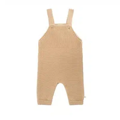 Petit Maison - Knitted Dungaree - Seyo - Honey Peach