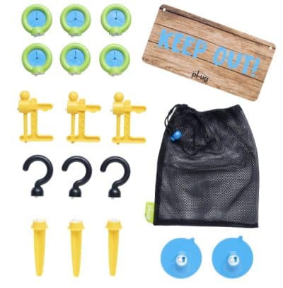 Pl-ug - Tent Tools - Tent Kit Extra - Blue