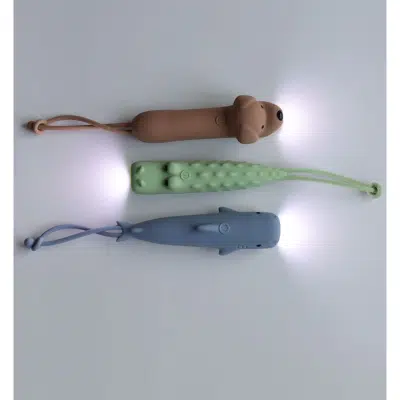 Rabbit&Friends - Lion Silicone Flashlight