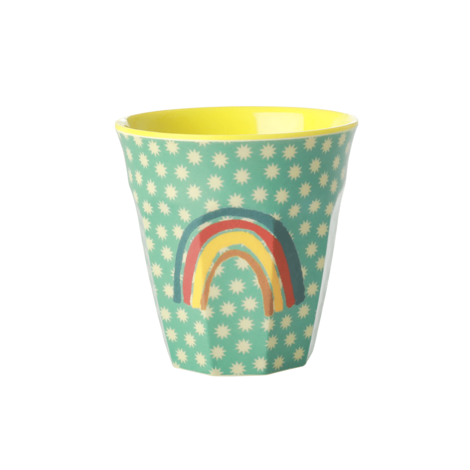 Rice - Middelgroot Beker - Meerkleurig - Rainbow and Stars - 250 ml