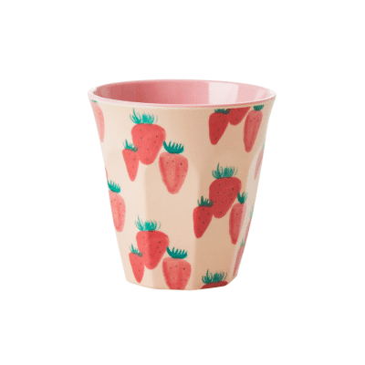 Rice - Middelgroot Beker - Zacht roze - Strawberry - 250 ml