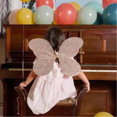 Rockahula Kids - Magical Sequin Gold Fairy Wings