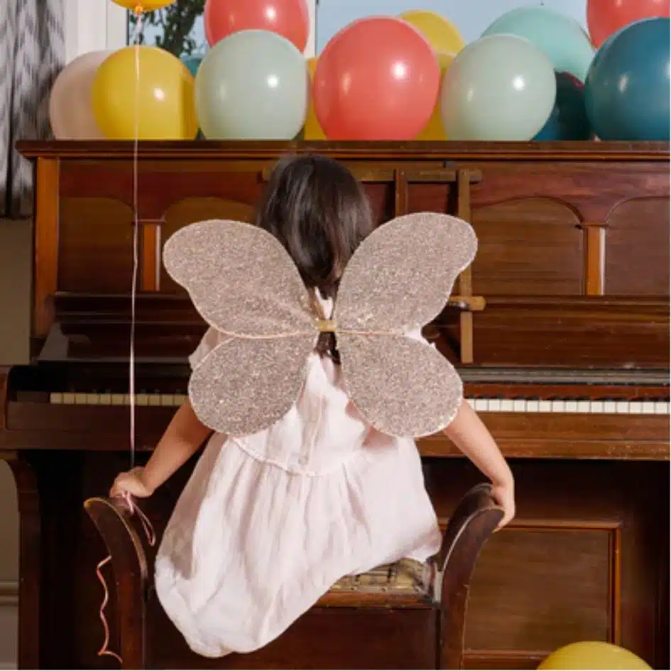 Rockahula Kids - Magical Sequin Gold Fairy Wings