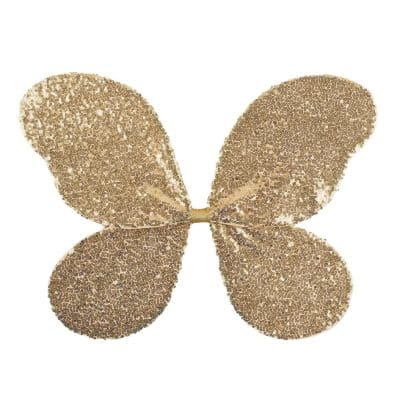 Rockahula Kids - Magical Sequin Gold Fairy Wings