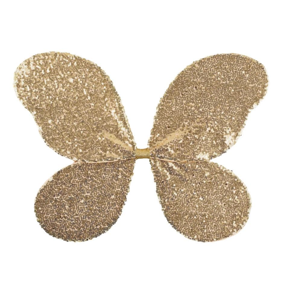 Rockahula Kids - Magical Sequin Gold Fairy Wings