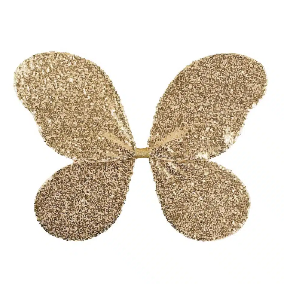 Rockahula Kids - Magical Sequin Gold Fairy Wings