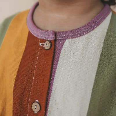 Salted Stories - Multi Stripe - Tie Jumpsuit