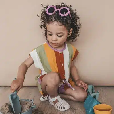 Salted Stories - Multi Stripe - Tie Jumpsuit