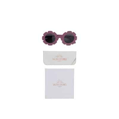 Salted Stories - Solid - Flower Sunglasses - Dusky Orchid