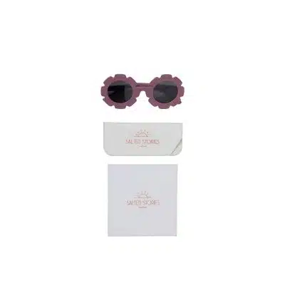 Salted Stories - Solid - Flower Sunglasses - Dusky Orchid