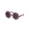 Salted Stories - Solid - Flower Sunglasses - Dusky Orchid