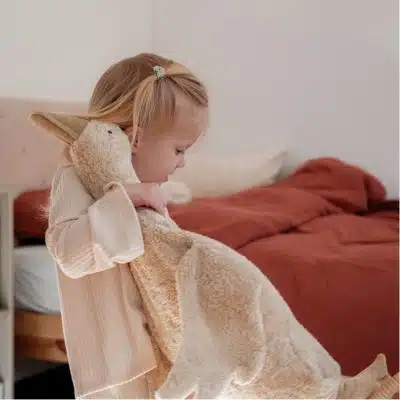 Senger - Cuddly animal Goose large - Linnen