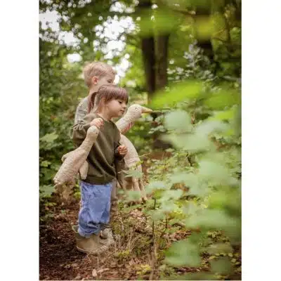 Senger - Cuddly animal Goose small - Linnen