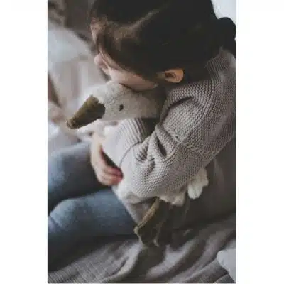 Senger - Cuddly animal Goose small - White