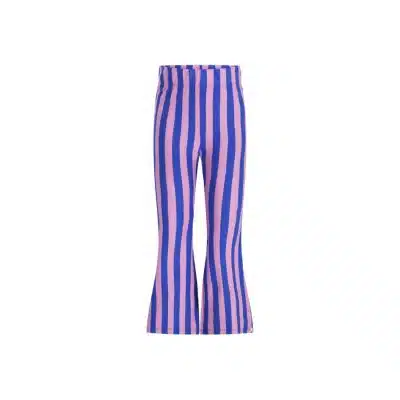 The New Chapter - Flared Pants - Nena - Blue Pink Stripes